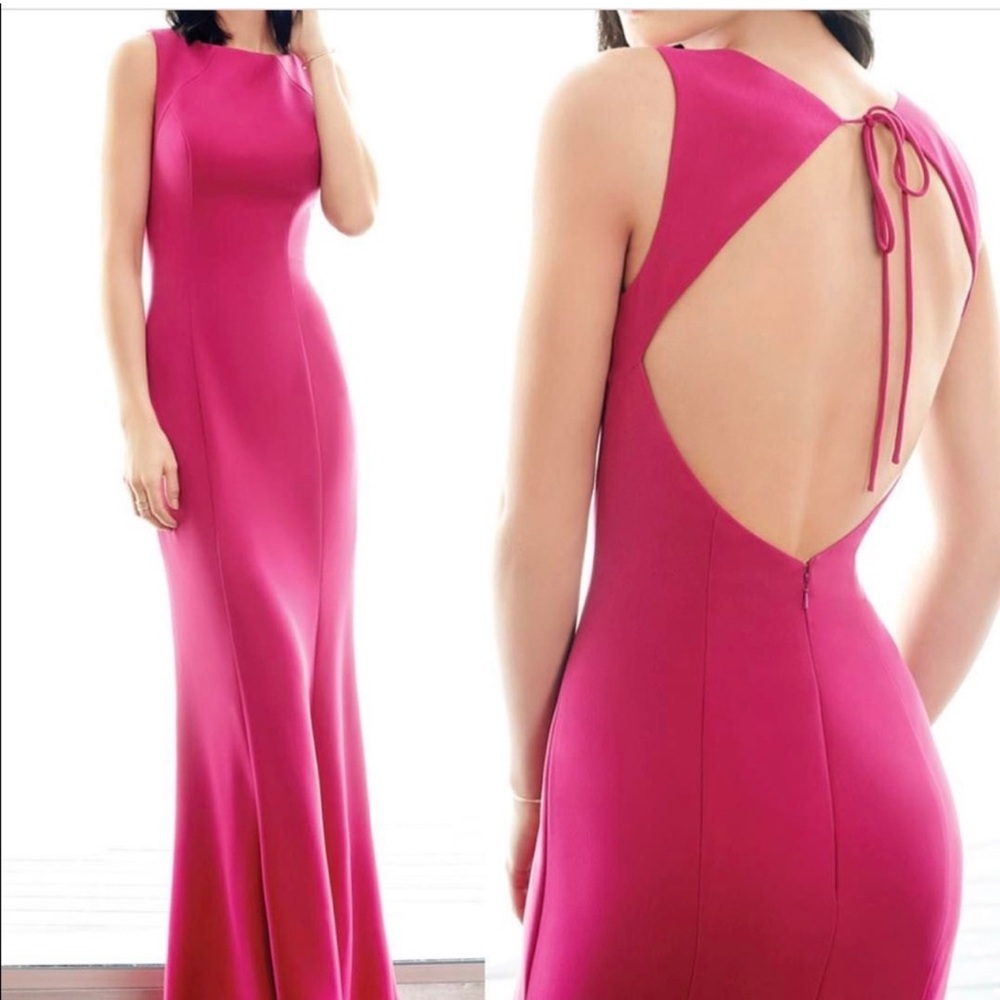 RedViolet Sleeveless Scoop Neck Maxi Gown style 5242L
